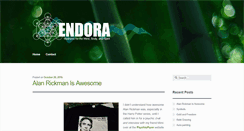 Desktop Screenshot of endora.com
