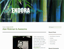 Tablet Screenshot of endora.com
