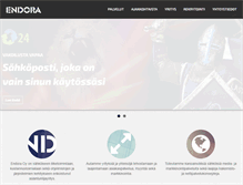 Tablet Screenshot of endora.fi